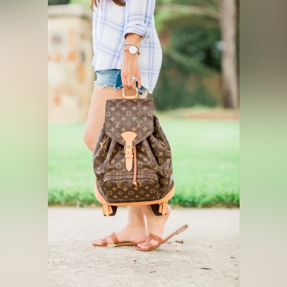 Authentic Vintage Louis Vuitton GM Montsouris GM - Picture 7 of 8